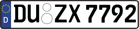 DU-ZX7792