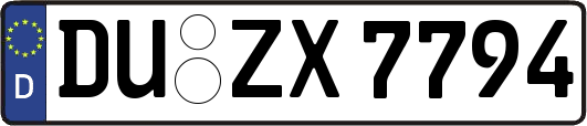 DU-ZX7794