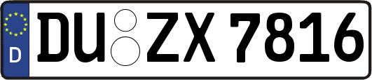 DU-ZX7816