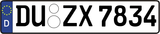 DU-ZX7834