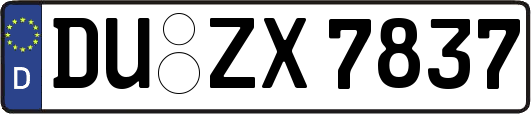 DU-ZX7837