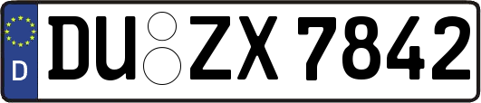 DU-ZX7842