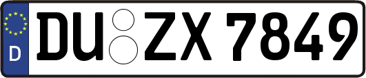 DU-ZX7849