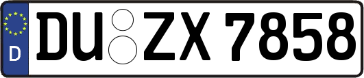 DU-ZX7858