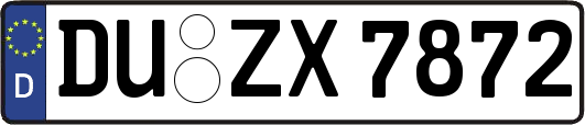 DU-ZX7872
