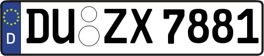 DU-ZX7881