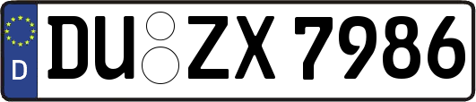 DU-ZX7986