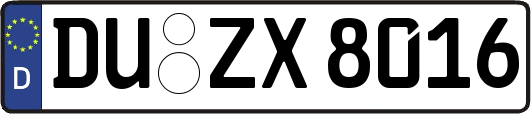 DU-ZX8016