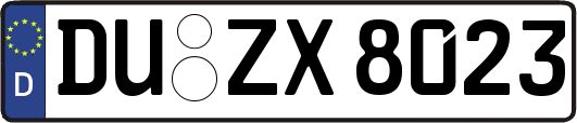 DU-ZX8023