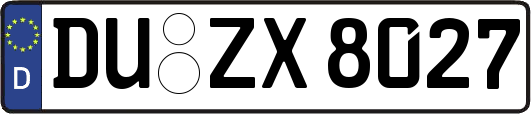 DU-ZX8027