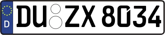DU-ZX8034