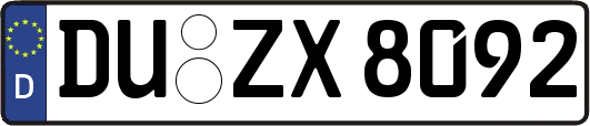 DU-ZX8092