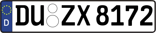 DU-ZX8172