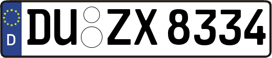 DU-ZX8334
