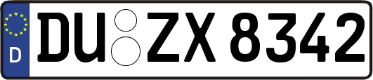 DU-ZX8342