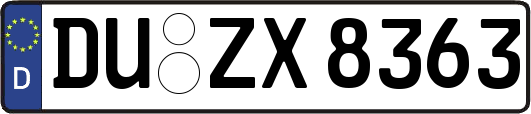 DU-ZX8363