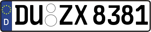 DU-ZX8381