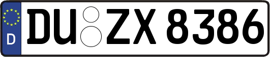 DU-ZX8386