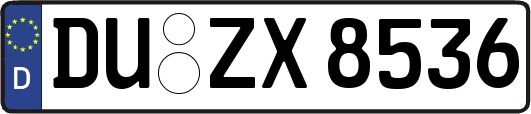DU-ZX8536