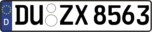 DU-ZX8563