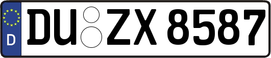 DU-ZX8587