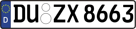 DU-ZX8663