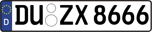 DU-ZX8666