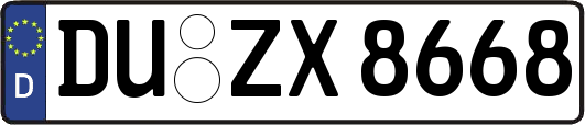 DU-ZX8668