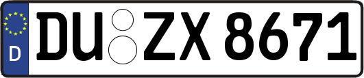 DU-ZX8671