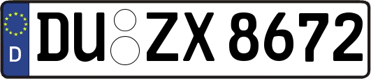 DU-ZX8672