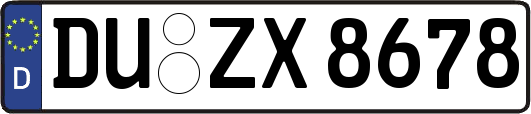 DU-ZX8678
