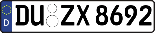 DU-ZX8692
