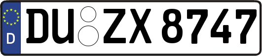 DU-ZX8747
