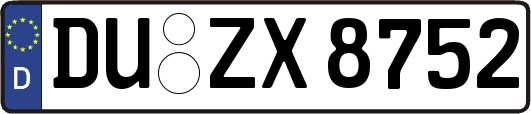 DU-ZX8752