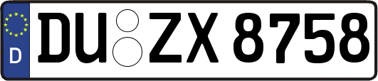 DU-ZX8758