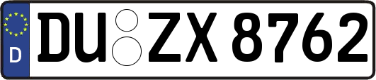 DU-ZX8762