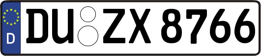 DU-ZX8766