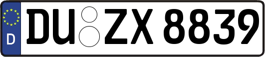 DU-ZX8839