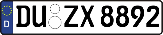 DU-ZX8892