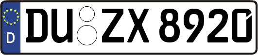 DU-ZX8920