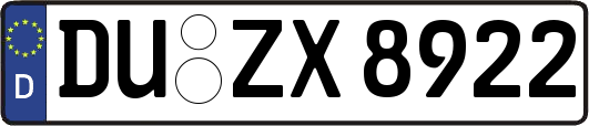 DU-ZX8922