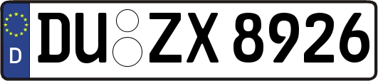 DU-ZX8926