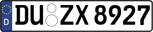 DU-ZX8927