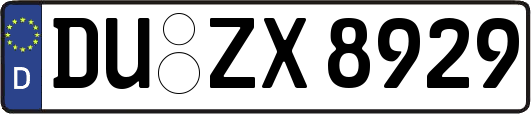 DU-ZX8929