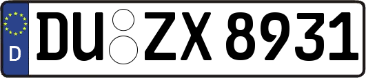 DU-ZX8931