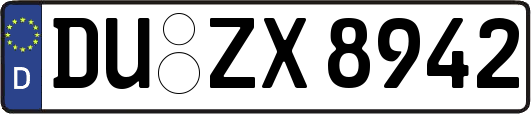 DU-ZX8942