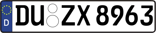 DU-ZX8963