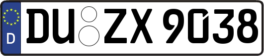 DU-ZX9038