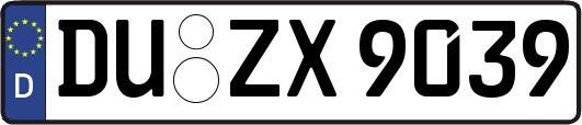 DU-ZX9039