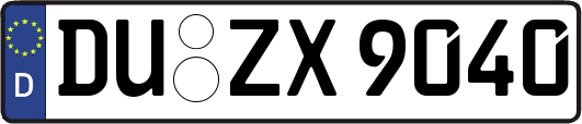 DU-ZX9040